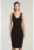 Rochie midi din bumbac organic cu croiala cambrata