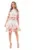 Rochie midi din dantela cu model floral