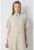 Rochie midi din lyocell cu maneci cazute