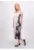 Rochie midi din rayon cu imprimeu floral