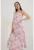 Rochie midi din satin