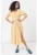 Rochie midi din tencel
