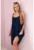Rochie midi din viscoza cu bretele inguste –