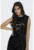 Rochie midi dreapta cu paiete – fara maneci