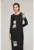 Rochie midi dreapta