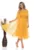 Rochie midi evazata cu maneci fluture