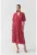 Rochie midi evazata din amestec de modal