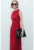 Rochie midi evazata fara maneci