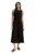 Rochie midi fara maneci din amestec de in