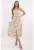 Rochie midi galben – poliester –