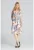Rochie midi  model M673 107 – floral – multicolor – poliester 100%