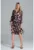 Rochie midi model cu imprimeu – bumbac/poliester