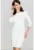 Rochie midi mulata K317 – eleganta – confortabila – ecru – viscoza