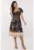 Rochie midi  negru –