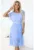 Rochie midi plisata cu curea lata –