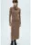 Rochie midi uni