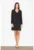Rochie mini M471 – neagra – maneci lungi – poliester –