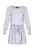 Rochie mini M576 – gri – maneci lungi – viscoza