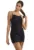 Rochie mini –  Negru – Poliester