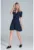 Rochie mini – albastru – viscoza
