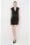 Rochie mini cambrata cu decolteu in V