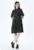 Rochie mini cu buline si terminatie cu volane