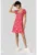 Rochie mini cu croiala in A si imprimeu floral