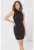 Rochie mini cu guler mediu