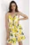 Rochie mini cu imprimeu cu citrice –