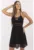 Rochie mini cu model crosetat