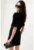 Rochie mini cu umeri intariti