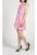 Rochie mini cu volane Friendly – mov – 34