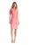 Rochie mini dama Blancherawd M669 coral
