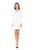 Rochie mini dama Bradwen M471 ecru