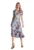 Rochie mini dama Dindrannan M827 albastru deschis