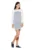 Rochie mini dama Gwymbe K106 gri