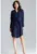 Rochie mini dama Odo L031 albastru inchis