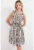 Rochie mini dama  decolteu rotund – poliester