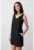 Rochie mini de in cu buzunare laterale