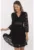 Rochie mini din dantela cu maneci clopot –