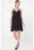 Rochie mini evazata cu aplicatii cu volane