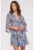 Rochie mini evazata cu imprimeu –