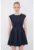 Rochie mini evazata cu maneci scurte