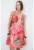 Rochie mini evazata din in