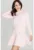Rochie mini evazata maneca lunga – poliester 100% – confortabila – eleganta