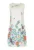 Rochie mini fara maneci – cu motive florale