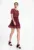 Rochie mini – florala – boho – poliester – multicolor