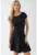 Rochie mini –  guler rotund