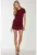 Rochie mini –  mulata – texturata – rosie – jerseu