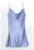 Rochie mini satinata cu bretele inguste